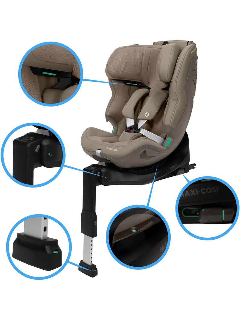 Maxi-Cosi Siège auto évolutif et rotatif Emerald 360 Plus Beige - Kiabi