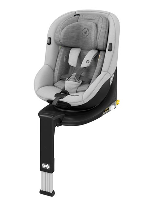 MAXI-COSI siège auto Mica i-Size, De 0 à 4 ans, Pivotant à 360°, avec base ISOFIX, Authentic Grey - Kiabi