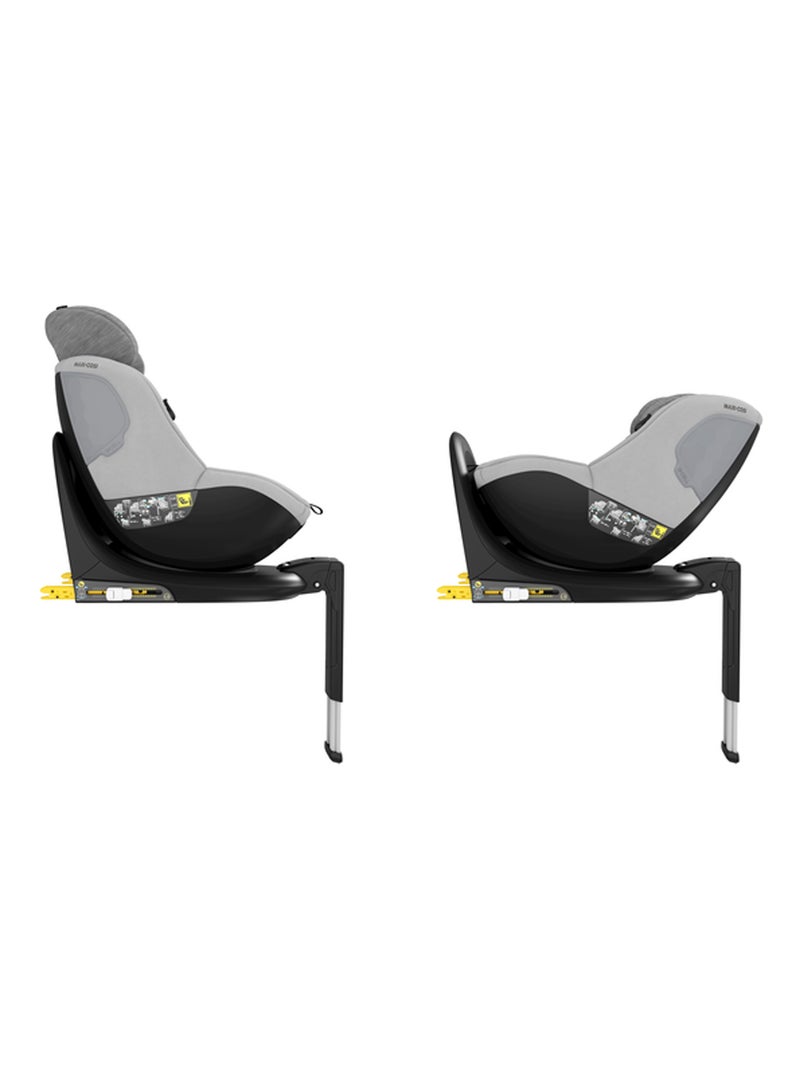 MAXI-COSI siège auto Mica i-Size, De 0 à 4 ans, Pivotant à 360°, avec base ISOFIX, Authentic Grey Gris - Kiabi