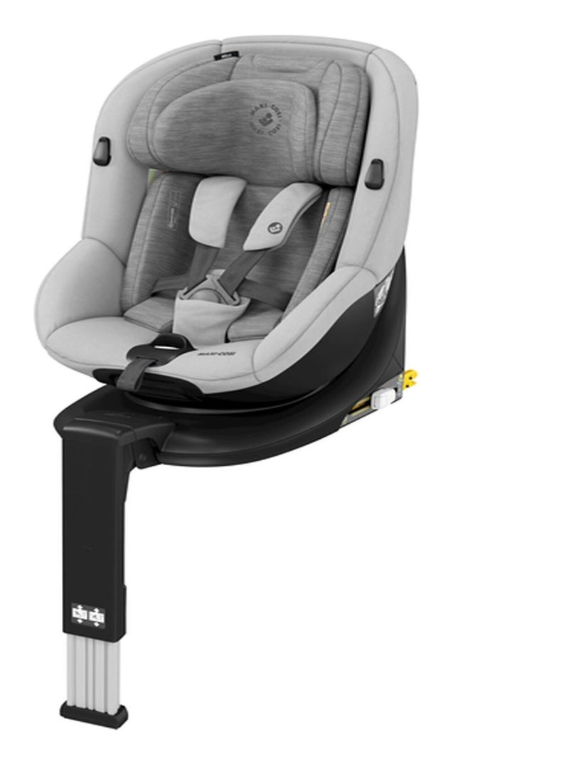 MAXI-COSI siège auto Mica i-Size, De 0 à 4 ans, Pivotant à 360°, avec base ISOFIX, Authentic Grey Gris Gris - Kiabi