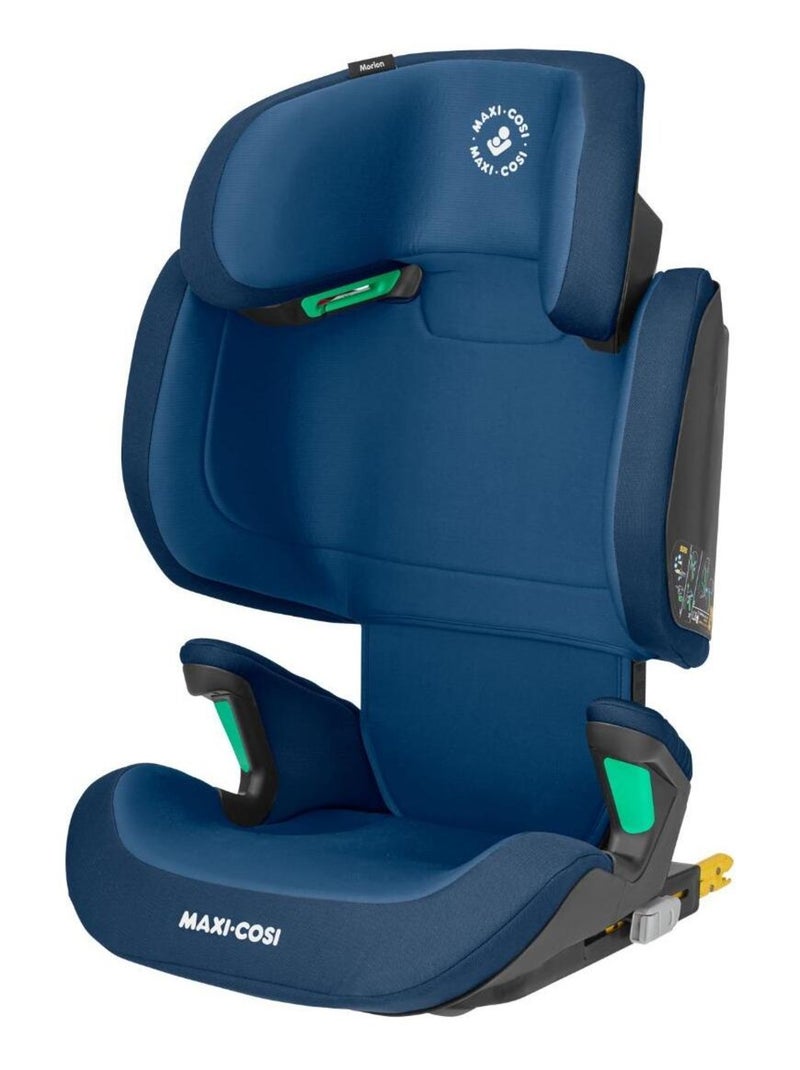 MAXI-COSI Siège auto Morion, Sécurité i-Size, Isofix, de 3,5 à 12 ans, Basic Blue Blanc Bleu - Kiabi