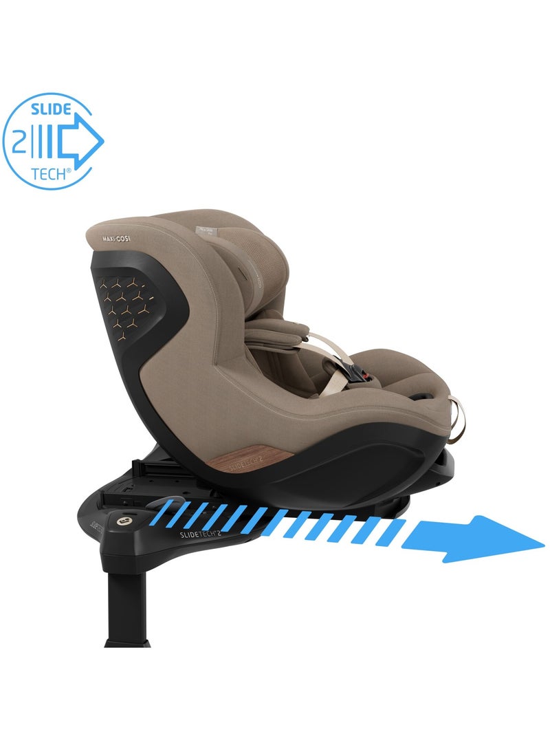 Maxi-cosi siège auto pivotant et coulissant mica slide pro Beige - Kiabi