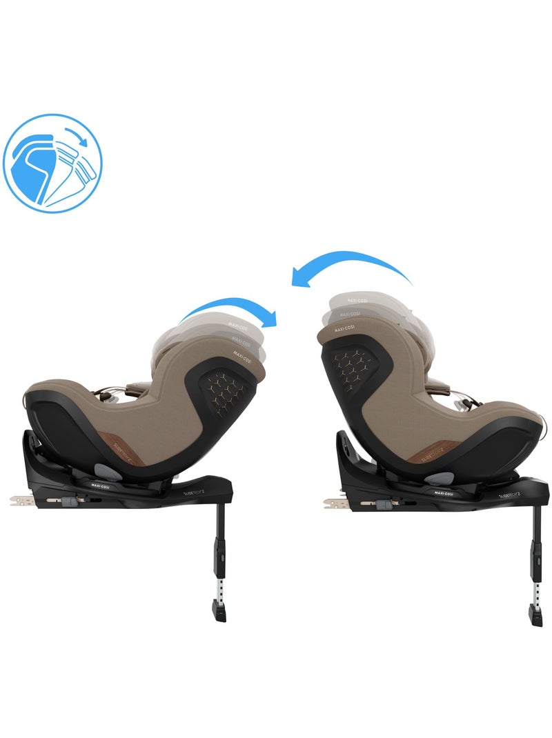 Maxi-cosi siège auto pivotant et coulissant mica slide pro Beige - Kiabi