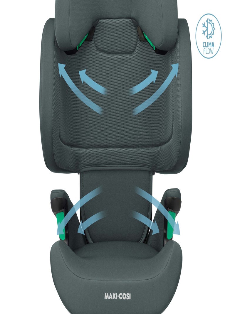MAXI-COSI Siège Auto Rodifix R I-Size, Groupe 2/3, Inclinable, Isofix Gris - Kiabi