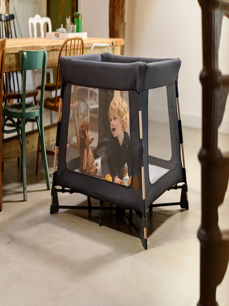 MAXI-COSI Swift ECO, Lit de voyage 3 en 1: Berceau, Lit et Parc, léger, 0 - 3.5 ans Gris foncé - Kiabi