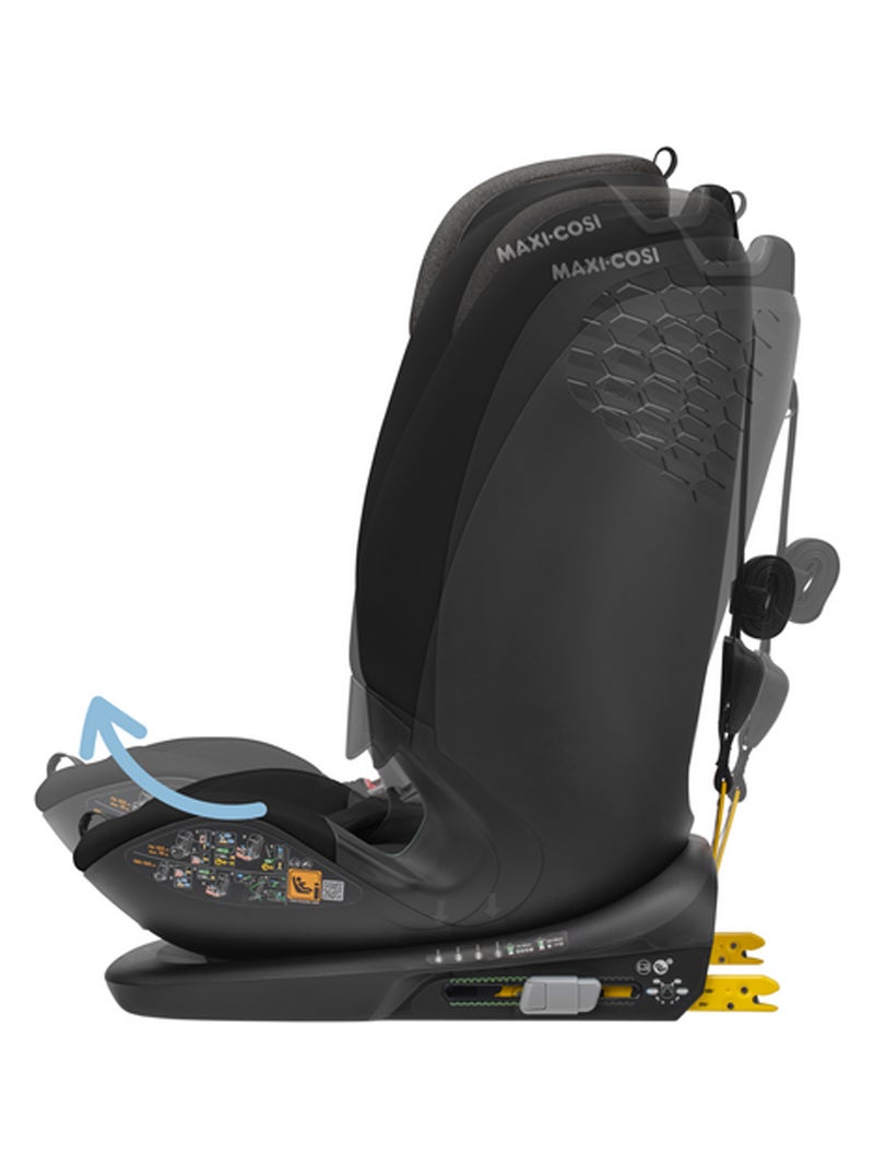 MAXI-COSI Titan Plus i-Size, siège auto multi-âge, 76 - 150 cm, 15 mois/12 ans, Authentic Black Noir - Kiabi