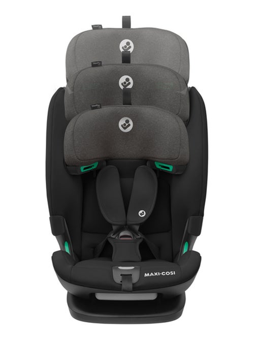 MAXI-COSI Titan Plus i-Size, siège auto multi-âge, 76 - 150 cm, 15 mois/12 ans, Authentic Black - Kiabi
