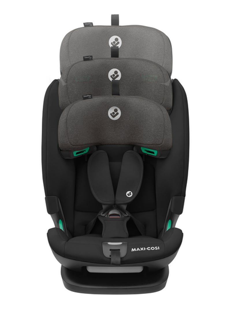 MAXI-COSI Titan Plus i-Size, siège auto multi-âge, 76 - 150 cm, 15 mois/12 ans, Authentic Black Noir - Kiabi