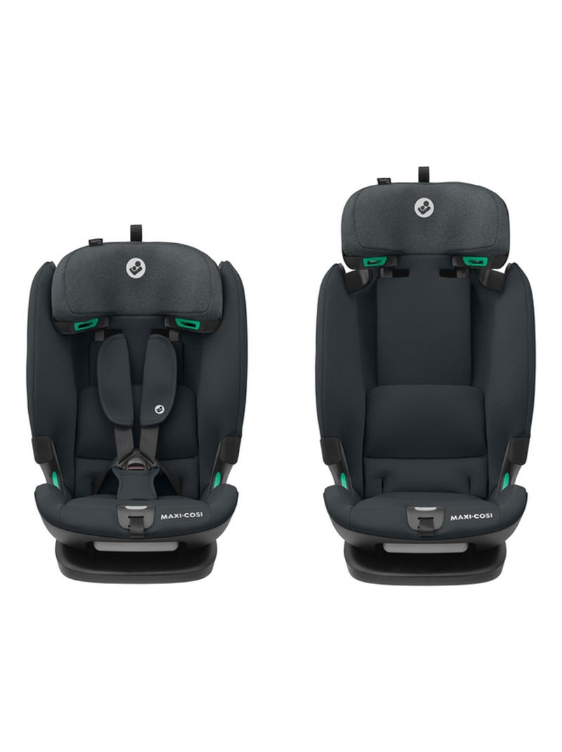 MAXI-COSI Titan Plus i-Size, siège auto multi-âge, 76 - 150 cm, 15 mois/12 ans, Authentic Graphite Beige gris - Kiabi