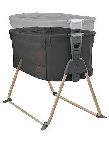 MAXI-COSI Tori Berceau Cododo, pliage ultra compact, léger, 0 à 6 mois (9kg), Beyond Graphite Eco