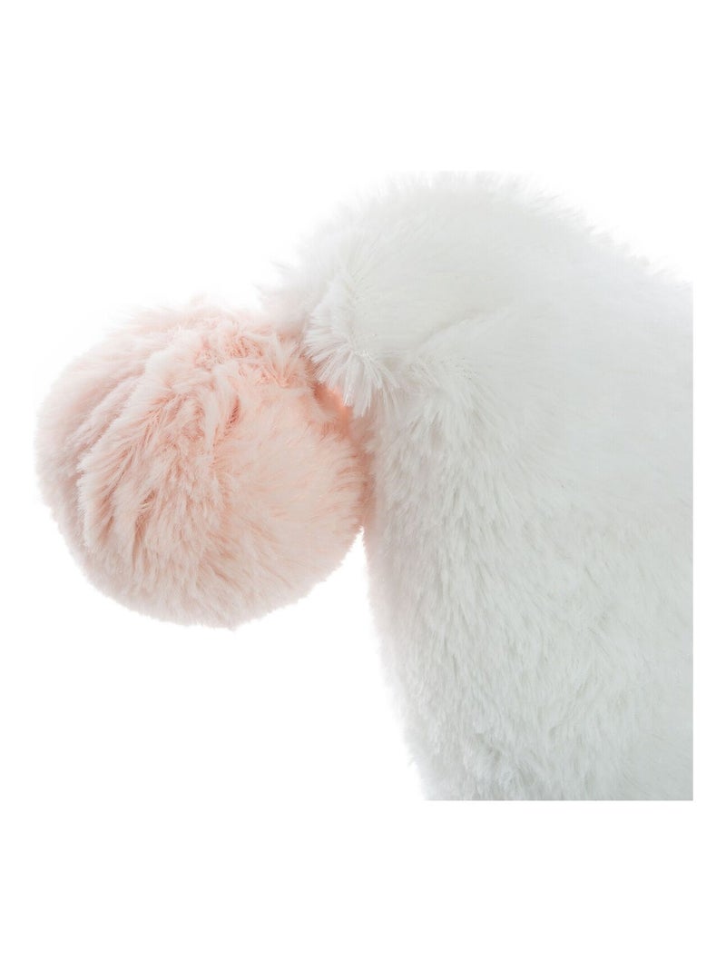 Maxi coussin couronne - Blanc et rose Rose - Kiabi