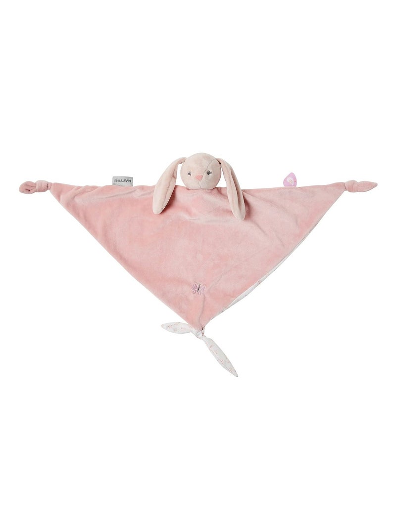 Maxi doudou Pomme le lapin Rose - Kiabi