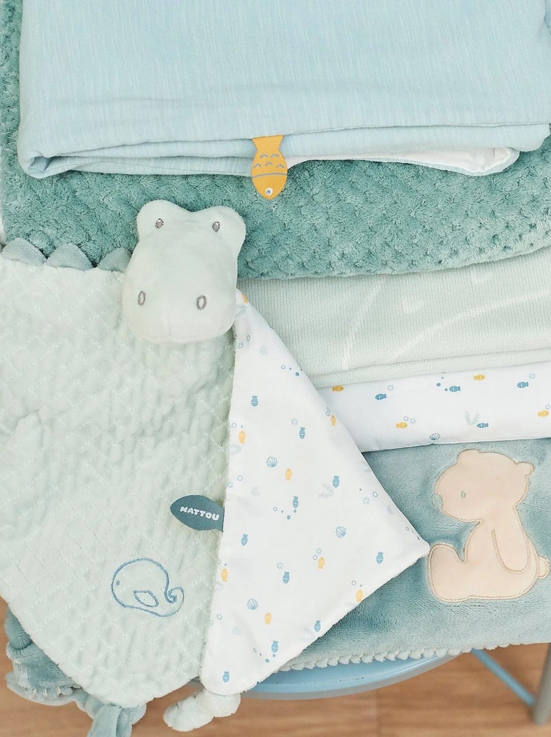 Maxi doudou Roméo le croco Vert - Kiabi