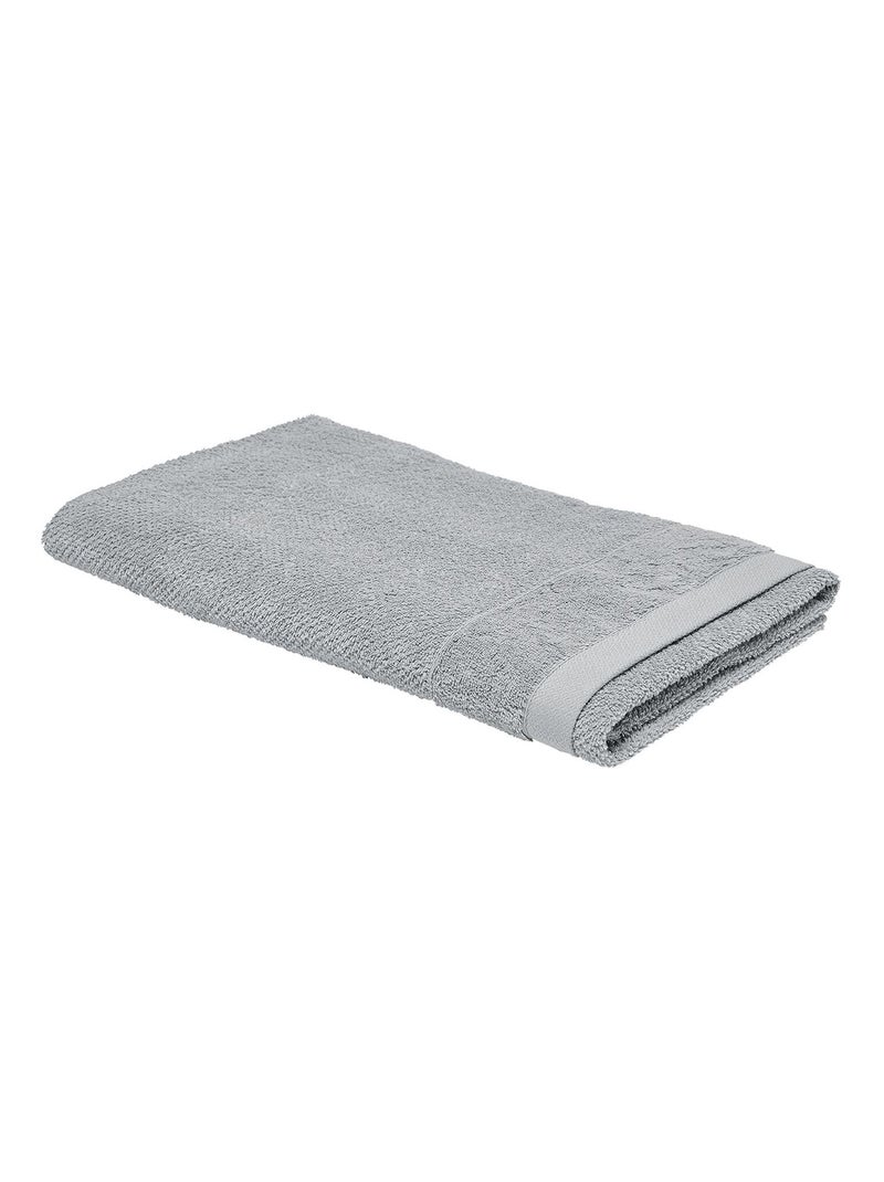 Maxi drap de bain - 100% coton BIO Gris - Kiabi