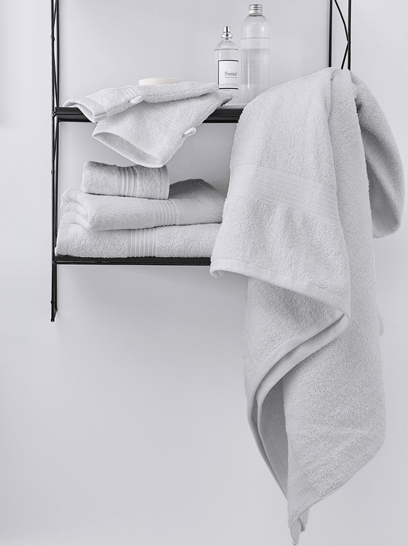 Maxi drap de bain 90 x 150 cm blanc - Kiabi