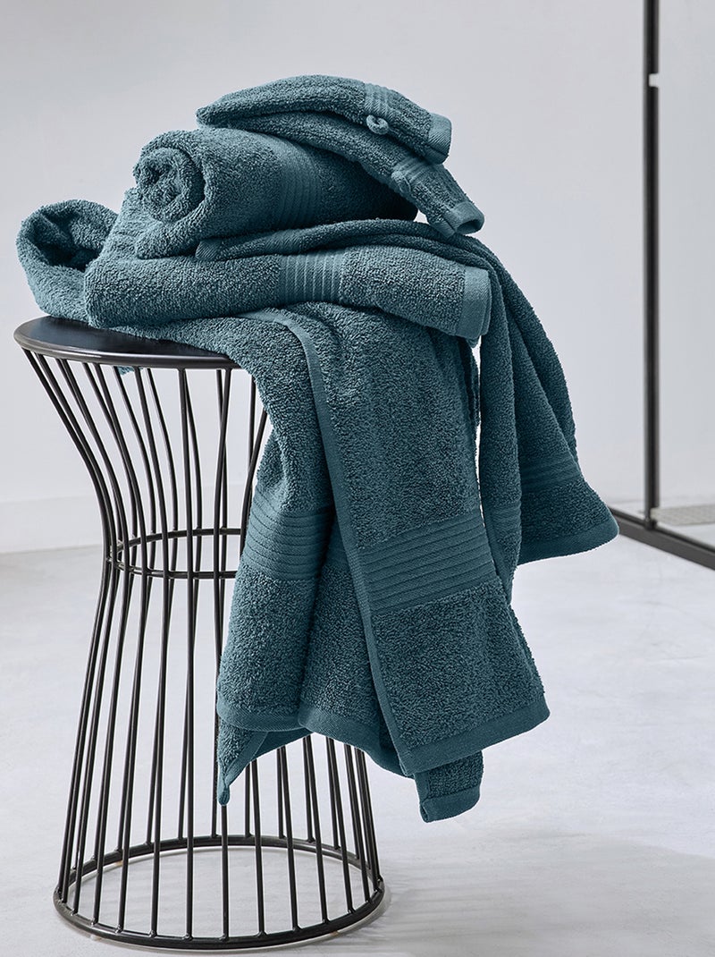 Maxi drap de bain 90 x 150 cm Bleu vert - Kiabi