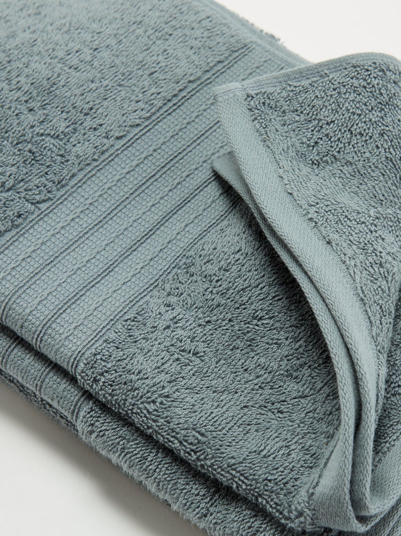 Maxi drap de bain 90 x 150 cm Bleu - Kiabi