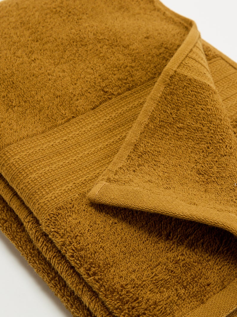 Maxi drap de bain 90 x 150 cm Jaune - Kiabi