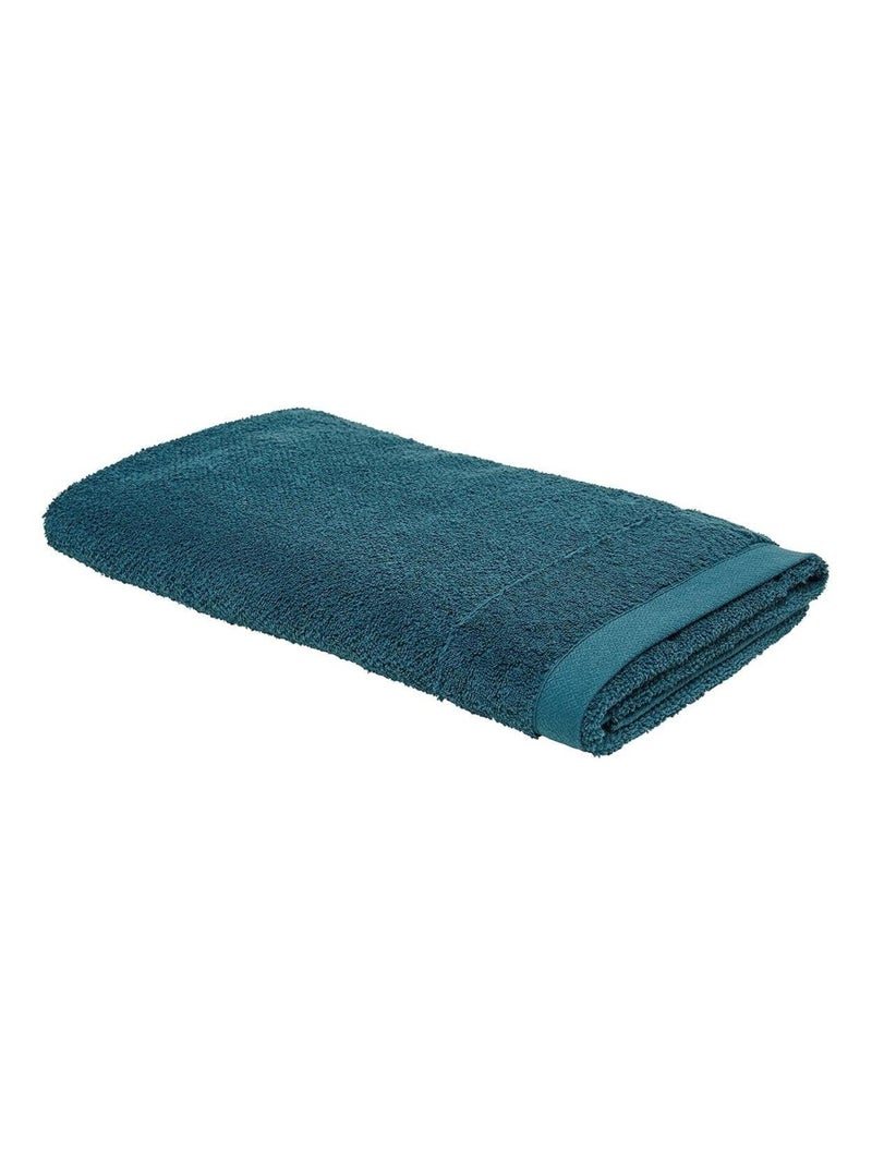 Maxi drap de bain uni BIO ORGANIC Bleu - Kiabi