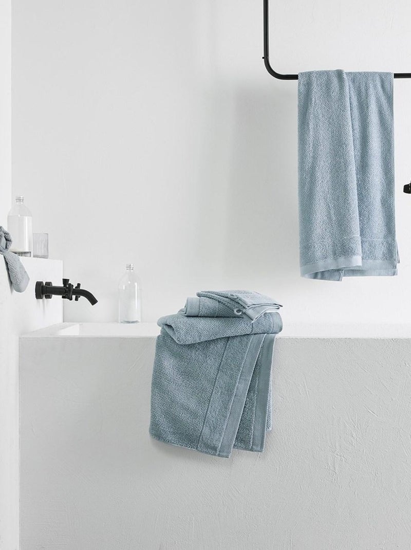 Maxi drap de bain uni BIO ORGANIC Gris - Kiabi