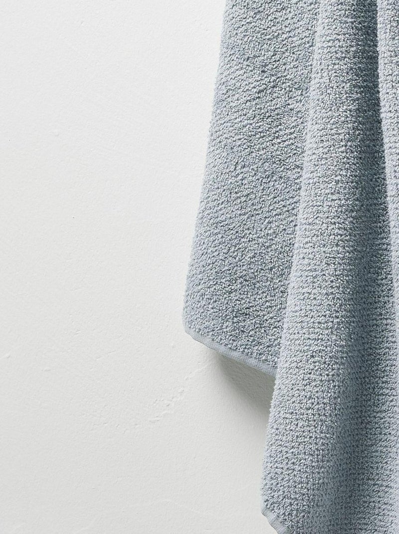 Maxi drap de bain uni BIO ORGANIC Gris - Kiabi