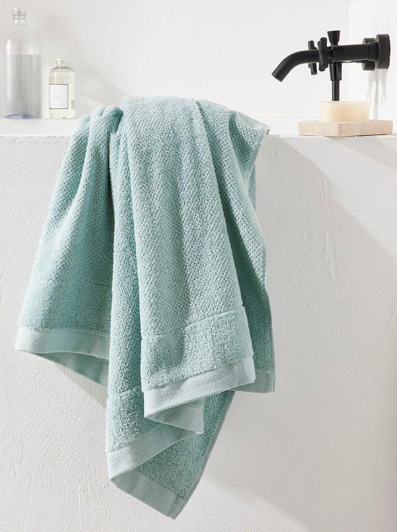 Maxi drap de bain uni BIO ORGANIC Vert - Kiabi