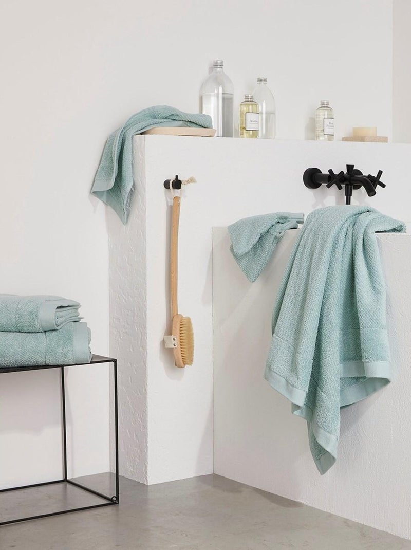 Maxi drap de bain uni BIO ORGANIC Vert - Kiabi