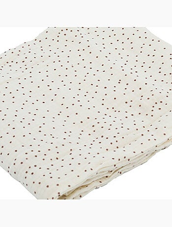 Maxi lange bébé en mousseline à pois