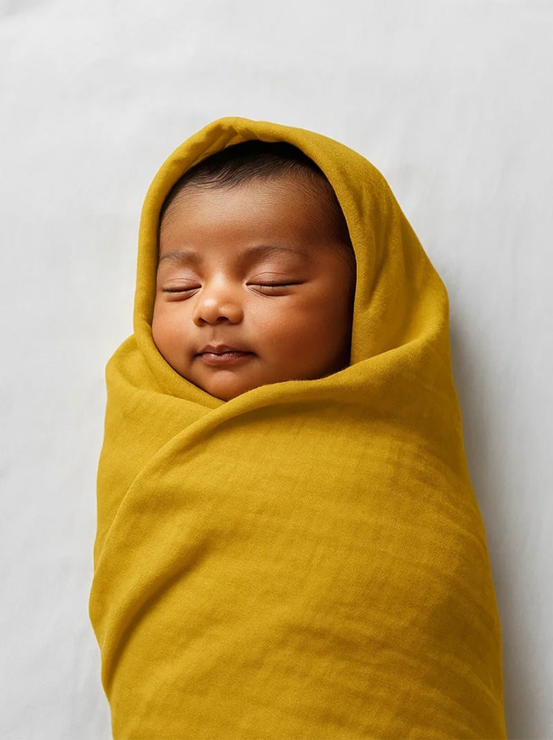 Maxi Lange en Coton Bio Beige - Kiabi