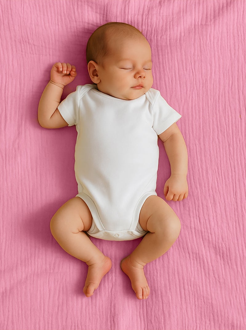 Maxi Lange en Coton Bio Rose - Kiabi