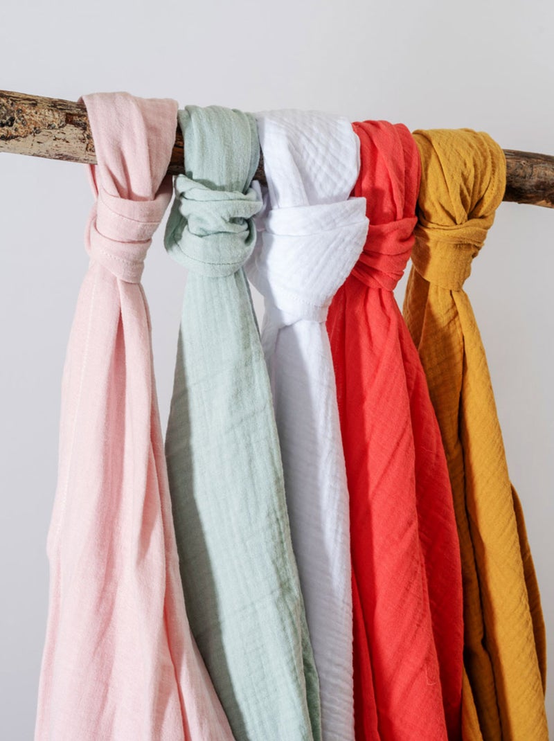 Maxi Lange en Coton Bio Rose - Kiabi