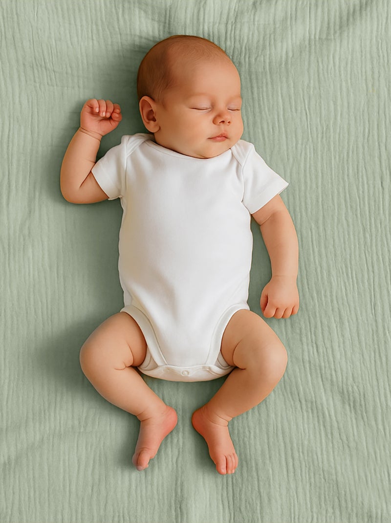 Maxi Lange en Coton Bio Vert - Kiabi