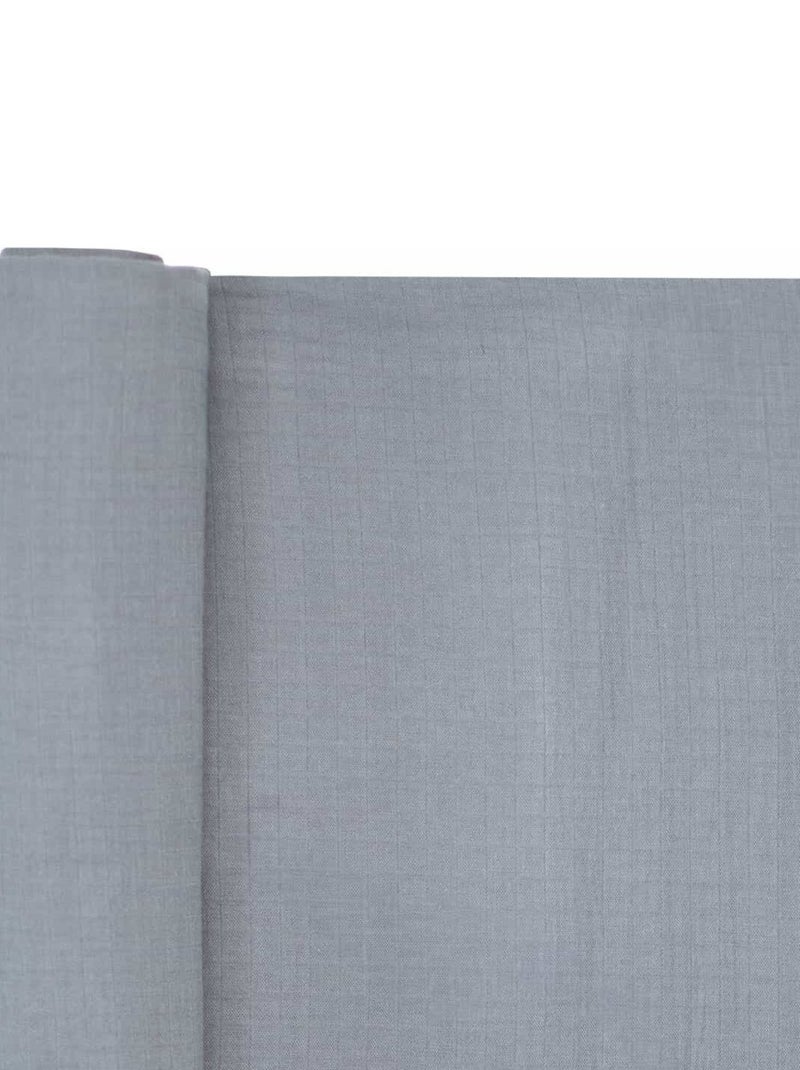 Maxi lange en double gaze à carreaux SEVIRA KIDS Gris froid - Kiabi
