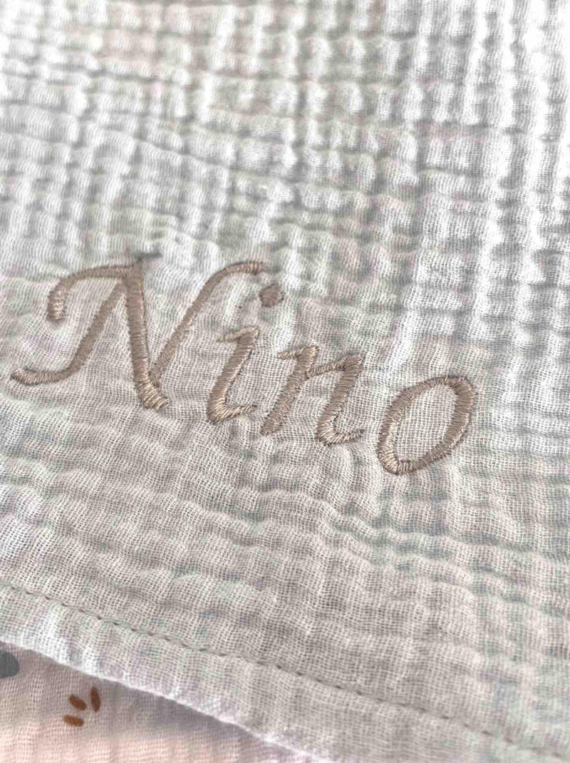 Maxi lange en gaze de coton, Jeanne SEVIRA KIDS Gris - Kiabi