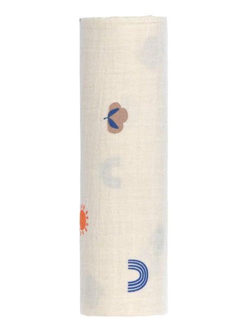 Maxi Lange en mousseline Blossom Nature - Kiabi Maxi Lange en mousseline Blossom Nature - Kiabi
