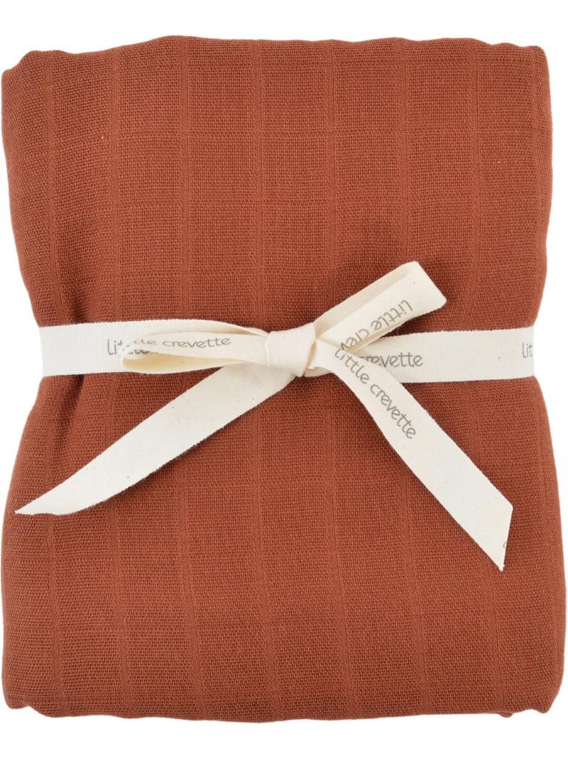 Maxi lange uni LITTLE CREVETTE Marron - Kiabi