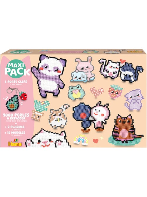 Maxi pack perles à repasser kawaii - Kiabi