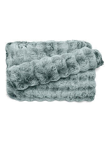 Maxi plaid ASTRAKAN fausse fourrure