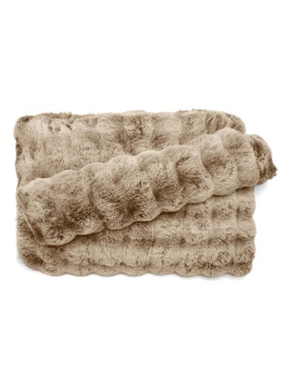 Maxi plaid ASTRAKAN fausse fourrure
