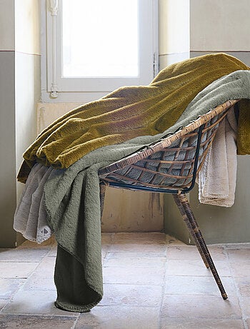 Maxi plaid TANUKI fausse fourrure