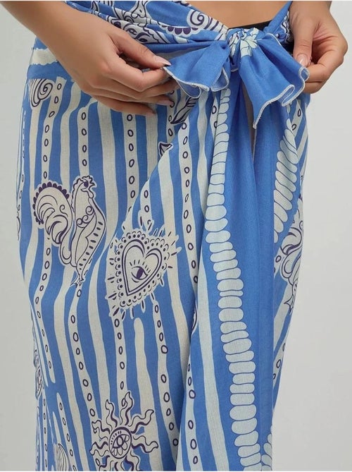 Maxi-robe de plage imprimée - Kiabi Maxi-robe de plage imprimée - Kiabi