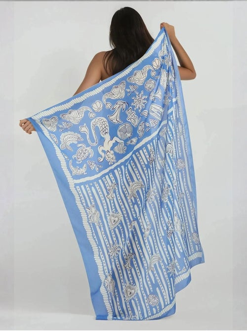 Maxi-robe de plage imprimée - Kiabi Maxi-robe de plage imprimée - Kiabi