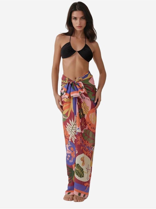 Maxi-robe de plage imprimée - Kiabi Maxi-robe de plage imprimée - Kiabi