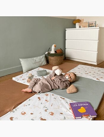Tin?o - Maxi tapis d'?veil Jungle Buddies