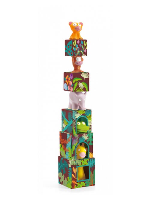 Maxi Topanijungle Cubes Gigognes Avec Animaux - Kiabi