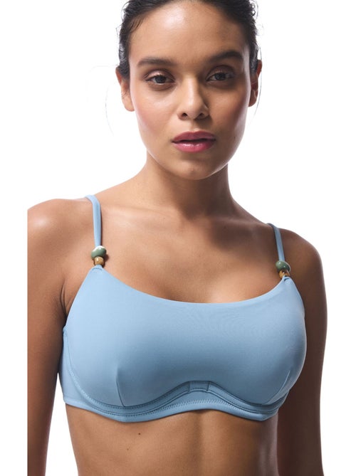 Maya haut de bikini perlé penti - Kiabi Maya haut de bikini perlé penti - Kiabi