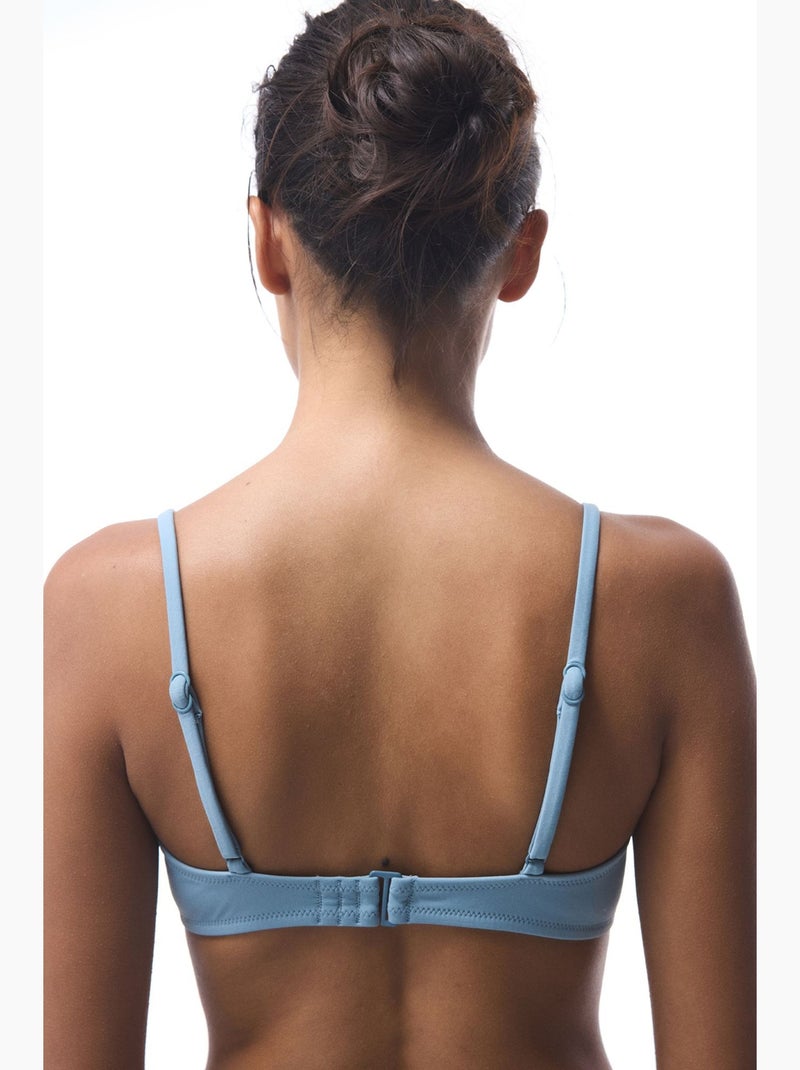 Maya haut de bikini perlé penti Bleu ciel - Kiabi