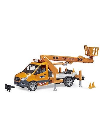 MB Sprinter avec plateforme de travail et module son + lumière