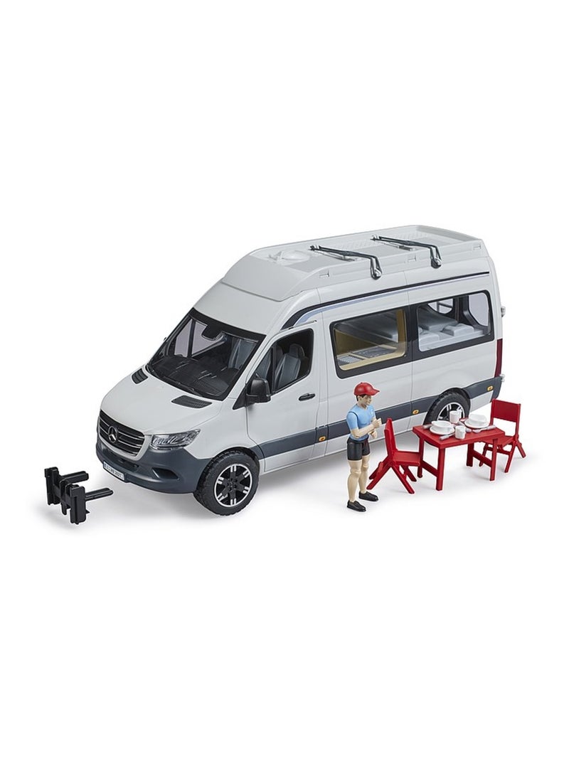 MB Sprinter Camper avec conducteur Blanc - Kiabi