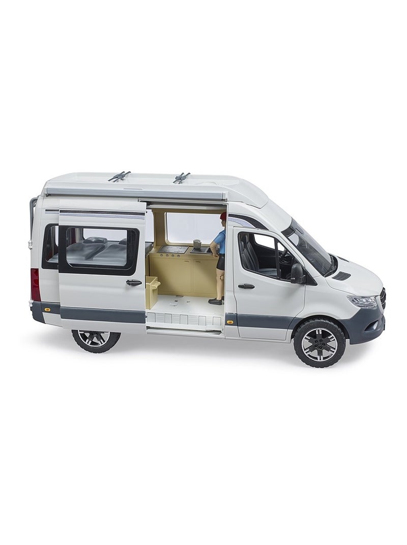 Mb sprinter camper avec conducteur Blanc - Kiabi